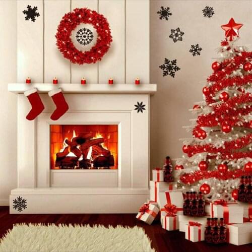 Christmas Hollow Snowflake Shape DIY Stencil Wall Painting Scrapbook Template Interesting embellishment to your projects home