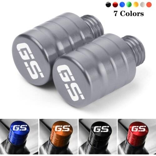 2Pcs Newest M10*1.25 Motorcycle CNC Mirror Hole Plug Screw For BMW R1200GS R1250GS R 1200GS R1250 GS R 1250 GS LC ADV LOGO GS