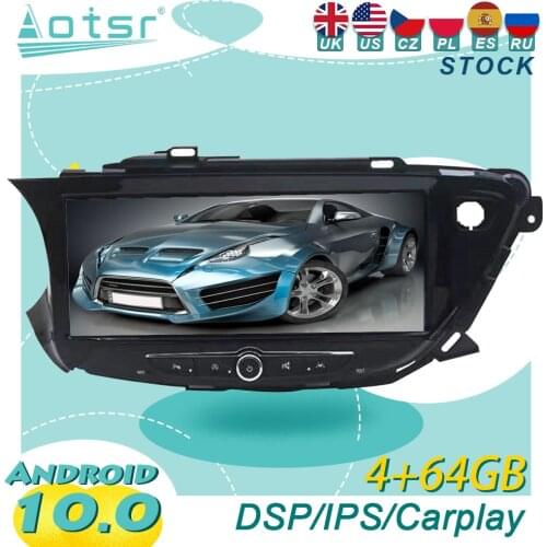 Android 10 For Buick Envision 2014-2018 12.3 Inch Car GPS Navigation Stereo Player Streaming Media Multimedia Player Head Unit