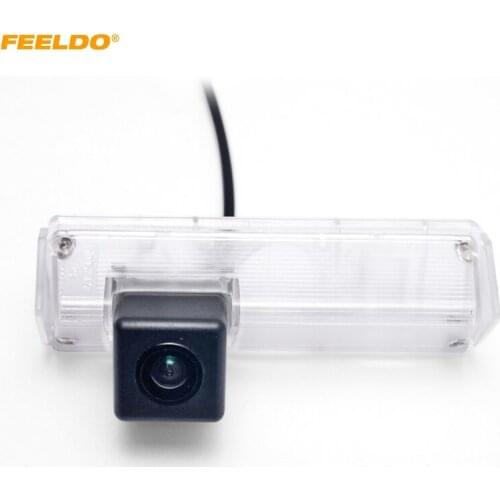 FEELDO 1Set Backup Rear View Car Camera For Mitsubishi/Pajero/Montero/Nativa/Dakar/Challenger/Grandis #AM4546