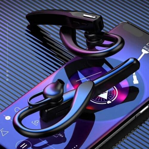 Bluetooth 5.0 Earphones Wireless Bluetooth Headphone Intelligence Noise Cancelling Sport Headset Ear Hook Handsfree With Mic