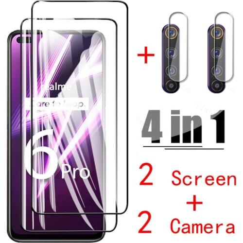 Case on Realme 6 Pro Camera Protector Glass for Oppo Realmi Realmy 6Pro shield 6 i 6i Back Lens Screen Protectors Safety Film