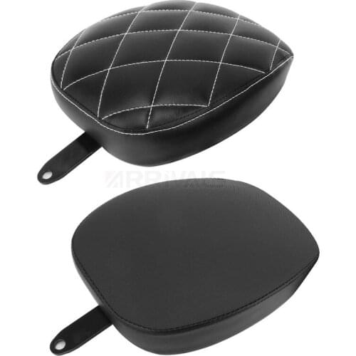 Black Motorcycle Seats Pads Cushion Passenger Pillion Saddle For Harley Sportster XL 883 1200 48 72 2010-2015 14 13 12 11