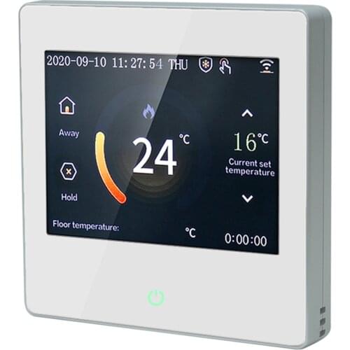 Smart Thermostat LCD Touch-screen Weekly Programmable Thermostat with WIFI Electric Heating 16A Digital Temperature Controller