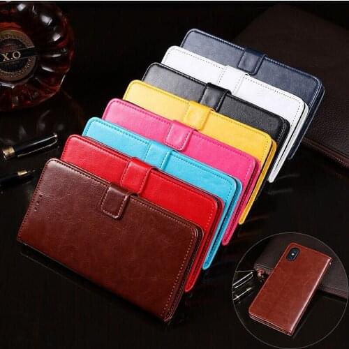 For Xiaomi Mi 8 Pro 6.21 inch Leather Case on For Coque Xiaomi Mi 8 Pro Premium Magnetic Flip Wallet Cover Phone Case Fundas