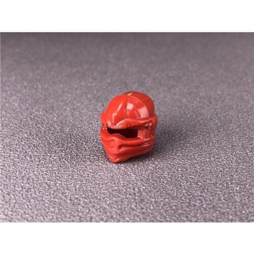 20pcs/lot MOC Bricks action figures ninja helmets headgears Accessory for DIY figure part Building Blocks Toys for kid Dolls