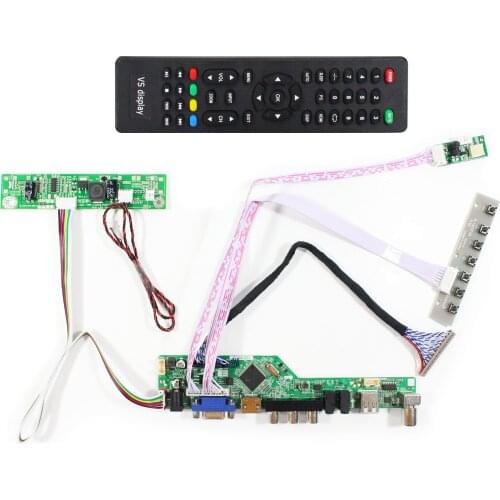HD MI VGA AV USB RF LCD Controller Board For 19 in G190ETN01.1 1280X1024 LCD