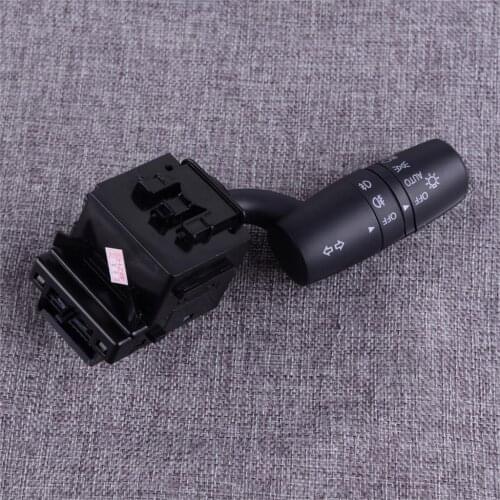 DWCX Car Headlight Turn Signal Fog Light Column Switch with Automatic Headlights KD33-66-122 Fit for Mazda3 6 CX-5