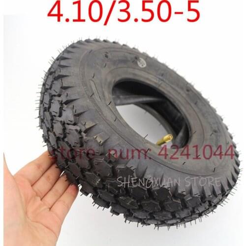 Motorcycle tyre 4.10/3.50-5 tire and inner tube for 49cc Mini Quad Dirt Bike Scooter ATV ,Buggy,Gas scooter, wheelbarrow