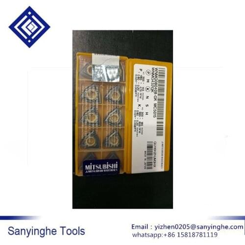 High Quality 10pcs/lots SWNMG080404-GK MC5015 CNC Carbide Turning Inserts CNC Blade Lathe Tool