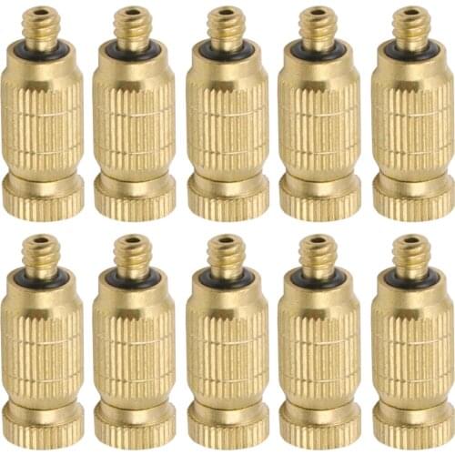 10-24unc Brass Misting Nozzle Garden Outdoor Cooling System Irrigation