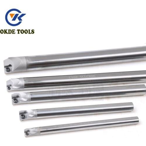10mm-32mm 80 degree solid carbide SCLPR CNC lathe internal turning tool holder boring bar internal coolant cylinder boring bar