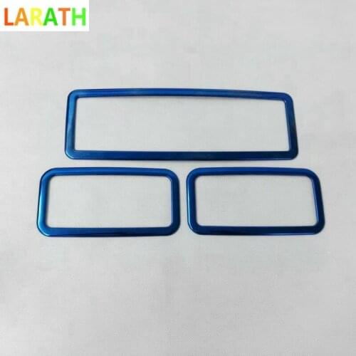 For VW Volkswagen Atlas 2017 2018 ABS Interior Rear Row Middle Reading Light Lamp Cover Trim 3pcs Car Styling Accessories