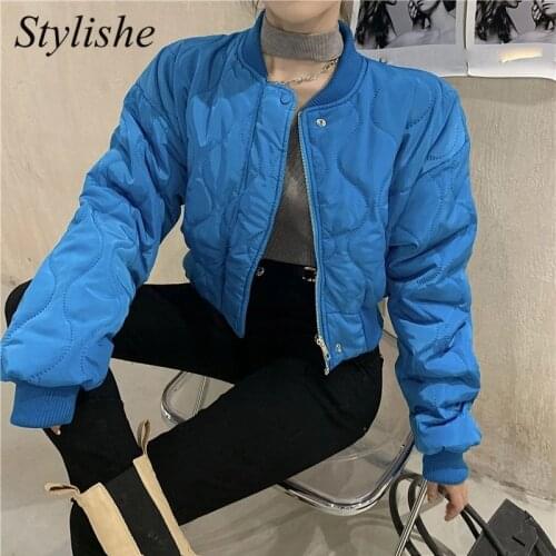 Женские стеганые куртки Aelegantmis China At AliExpress