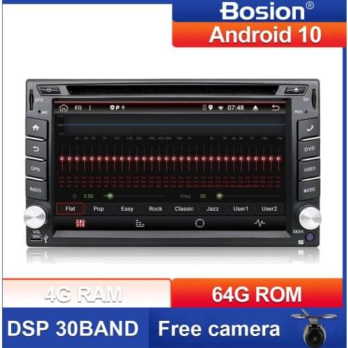 PX6 4G+64G 2 Din Android For NISSAN QASHQAI Tiida Car Audio Stereo Radio GPS TV BT 3G WiFi dvd Universal support steering wheel