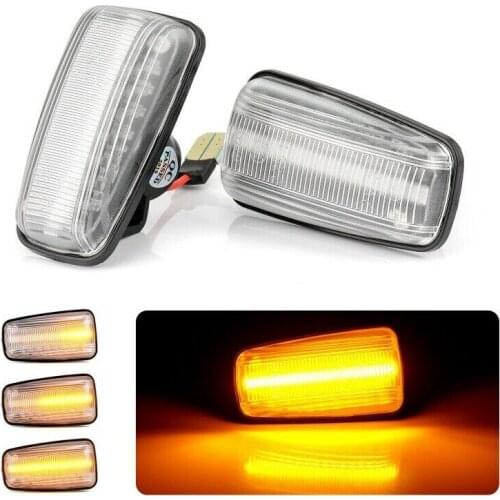 Car LED Dynamic Side Marker Light Lamp for Peugeot 406 106 306 806 for Fiat Scudo