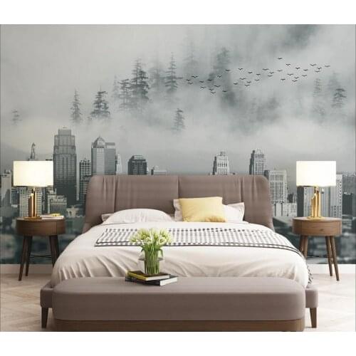 Bacal custom any size photo wallpaper 3d waterfall beautiful natural mountain home decoration wallpaper mural for walls 3 d