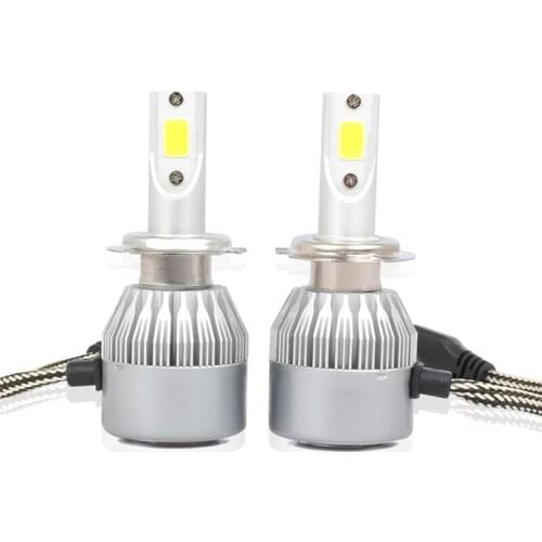 C6 LED Headlight Bulbs 12V 36W 3800LM COB Lamp IP65 Auto Headlamp H4 H7 H1 H3 H11 H13 880 9004 9005 Hb3 9006 Hb4 9007 Light Bulb
