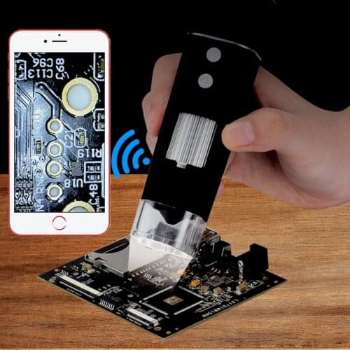 WiFi Wireless USB Digital Microscope LED 2MP 1000X Electronic Microscope Zoom Camera Magnifier Tools For iPhone Insect ZM56