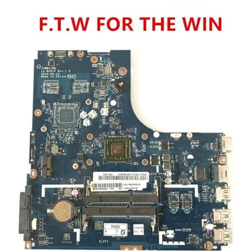 For Lenovo B50-45 ZAWBA Perfectly LA-B291P motherboard laptop motherboard A8-6410 CPU LA-B291P 100% tested OK