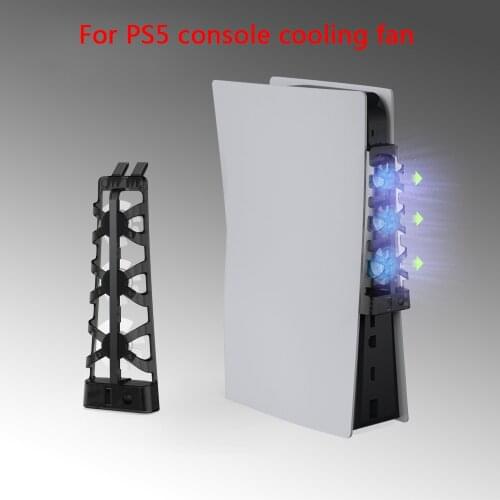 For Ps5 Console Playstation 5 USB External Host Cooling 3 FanCooler For PS5 Exhauster Digital Edition / Ultra HD Console