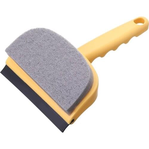 Glass cleaning brush