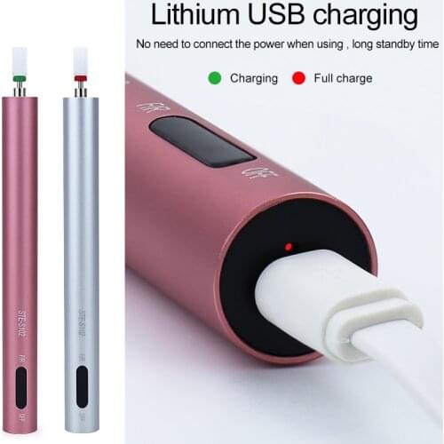 Electric Nail Drill Machine 12000 RPM Manicure Machine USB Charging Mill Cutter For Manicure Nail Tools For Nail Salon