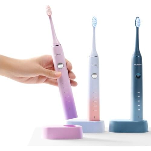 GY Sonic Electric Toothbrush Couple Set Rechargeable Automatic Adult Whitening Male and Female Student Party Soft Brush