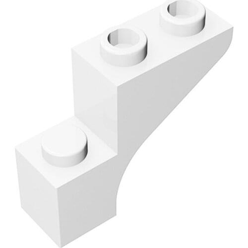 10PCS Replaceable 88292 1x3x2 Curved Parts Building Blocks High-Tech Assemble Replace Bricks Toys For Children Gifts