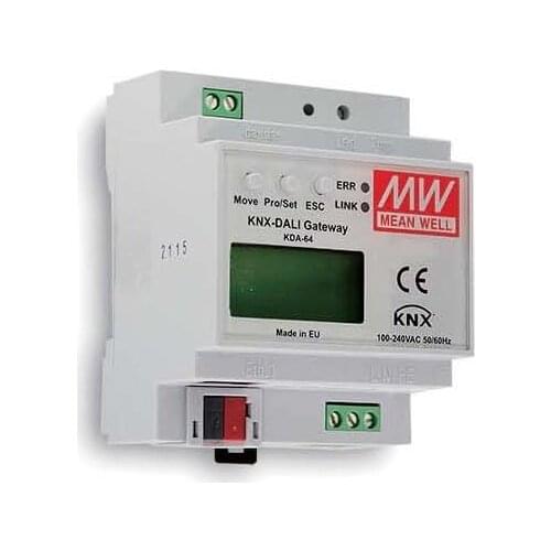 MEAN WELL KNX to DALI Gateway KDA-64