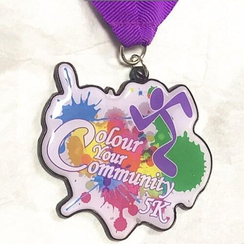 Custom Printing Medal With Lanyard