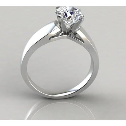 Fashion Catwalk Show Model Ring Hot Sale New Zircon Ring European and American Ladies Birthday Gift Jewelry