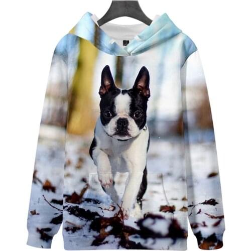 WAMNI Animal Hoodie Streetwear Cute Dog 3D Woman Cosplay Tiger Hooded High Street Sweatshirts Autumn Tracksuit poleron hombre