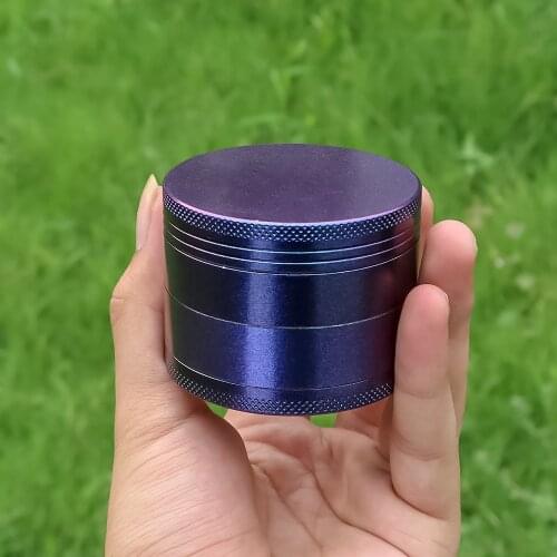 HORNET 4 Layers Gradient Starlight Paint Tobacco Grinder Herb Aluminum Alloy Metal 63MM 4 Layers Herb Grinder Accessories