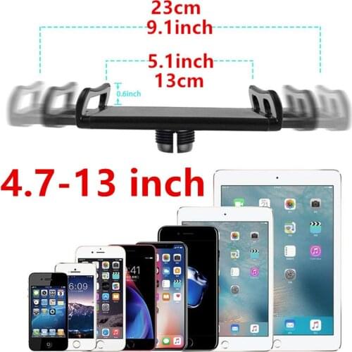 Tablet clip support size 4.7-13 inches