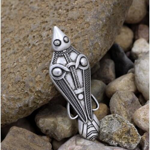 Youe shone Nordic Talisman Ancient Odins Raven Viking Pendant Necklace