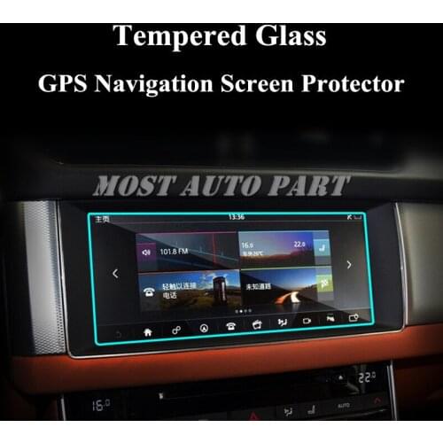 10.2" Tempered Glass GPS Navigation Screen Protector For Jaguar XF X260 2016-2018 Car accesories interior Car decoration