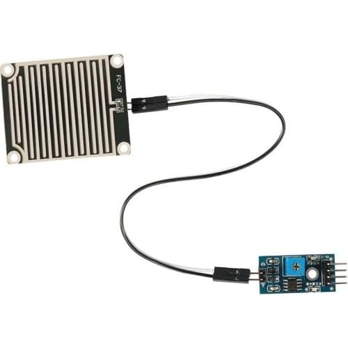 Snow Raindrops Detection Sensor Module Rain Weather Module Humidity For Arduino