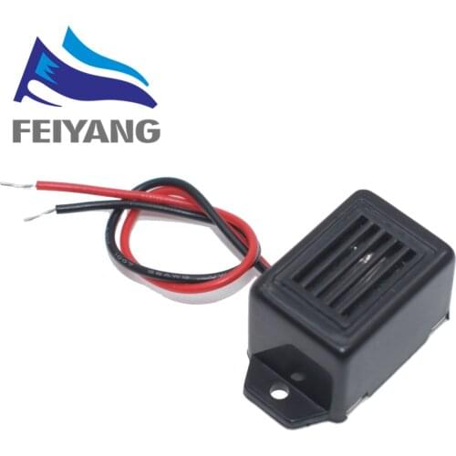 Alarm Buzzer DC 12V 85dB Mini Electronic Alarm Buzzers Constant Tone