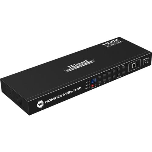 16 input 1 output HDMI KVM Switch 2.0 version With EDID emulators