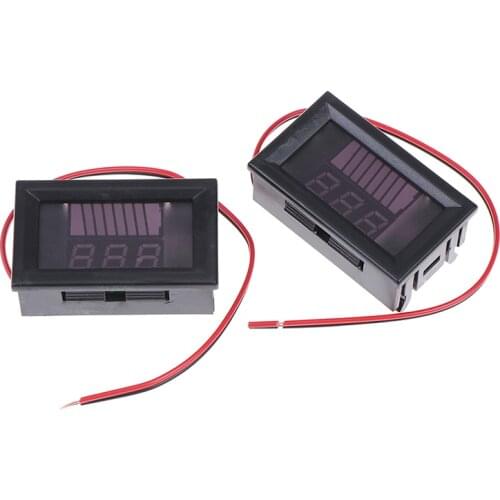 5-15mA 12V Acid Lead Battery Charge Level Indicator Lithium Battery Capacity Meter