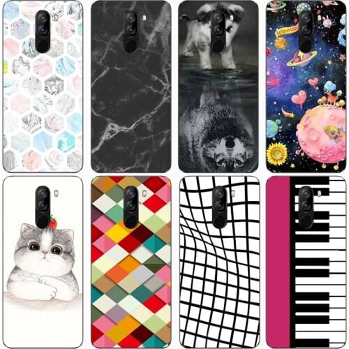For DOOGEE X60L Case Rose Wolf Cute Patterned Cover Soft Silicon Phone Case for Doogee X60L Top Quality