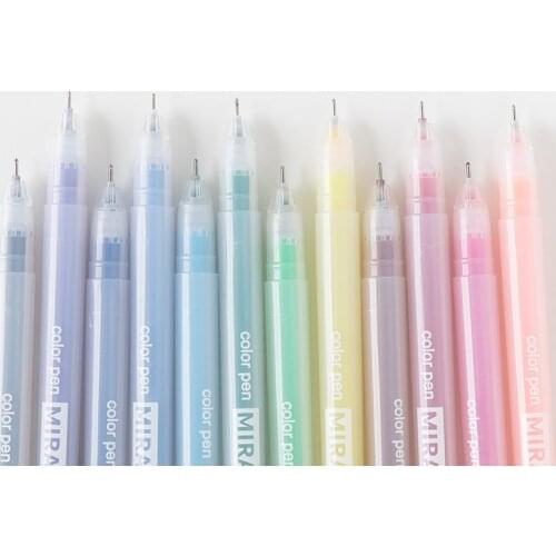 Color Gel Pen Cute Pen Stationary Kawaii School Supplies Gel Pens School Stationary Office Suppliers Pen Kids Gift Office