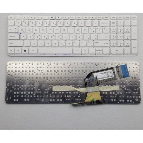 Arabic Korean Swiss US White Laptop Keyboard For HP 15-P 15-K 15-V 15T-K100 200 15Z-P000 17T-F 17-K 17Z-F 17-F Series