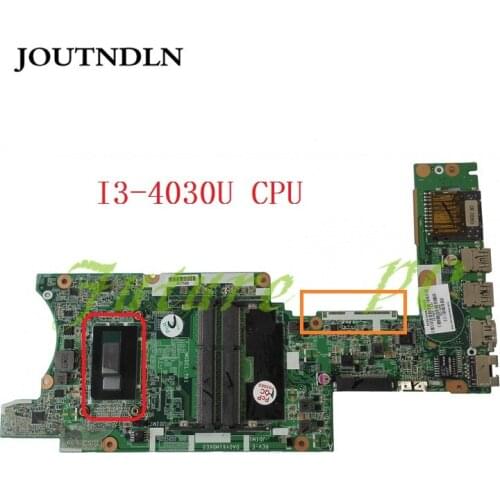 JOUTNDLN FOR hp Pavilion 13-A00DX 13-A X360 laptop motherboard DA0Y61MB6E0 767822-501 767822-001 I3-4030U Test work