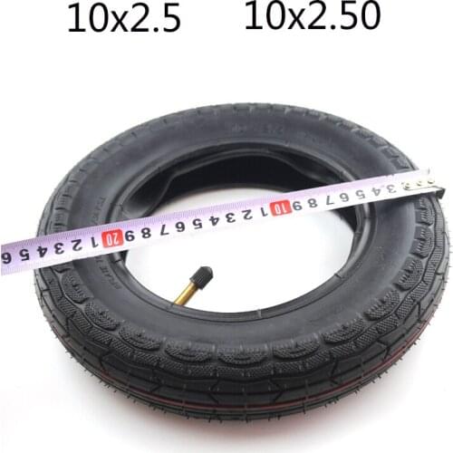 Lightning shipment 10x2.50 inne and outer tyre 10 inch tube tire for Electric Scooter Balancing Hoverboard/ self Smart Balance