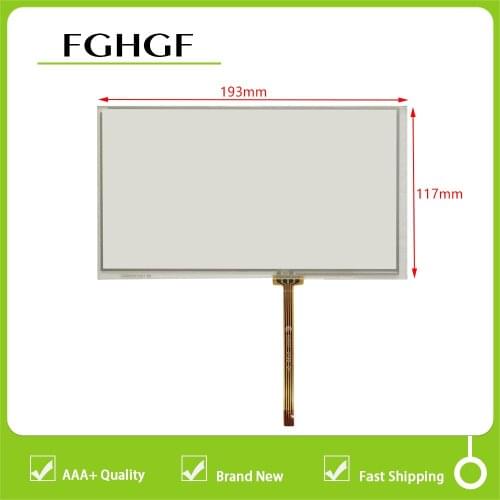New HC-300-080 193* 117mm Touch Screen Panel Digitizer Glass Sensor Replacement For XWT485 GLASS 193mm*117mm HC300080
