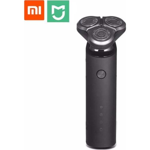Original Xiaomi Mijia Electric Shaver Rechargeable Flex Razor 3 Head Dry Wet Shaving Machine Beard Trimmer Washable Dual Blade