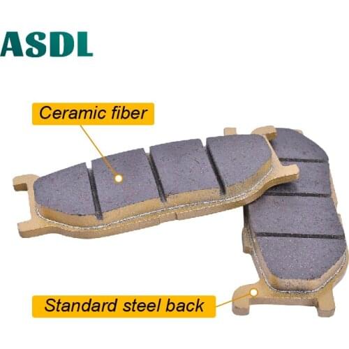 Motorcycle Front Brake Pads For YAMAHA FZX250 Zeal SRV250 SR 400 XVS 400 650 950 XV 750 1100 1600 XVZ 1300 For CF MOTO CF250 #a