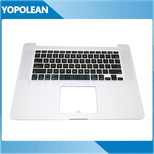 New Top Case Palmrest with US Keyboard For Macbook Pro Retina 15" A1398 ME293 ME294 2013 2014 Year